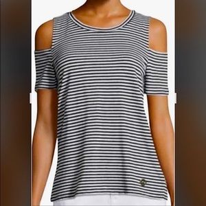 Michael Kors cold shoulder top